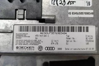 4F0919603 Монитор Audi A6 C5 (S6,RS6) Арт AL17598324991, вид 5