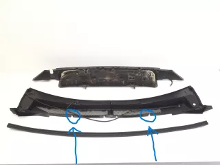  Решетка стеклоочистителя (Дождевик) DS 7 Crossback Арт AL15827297286, вид 2