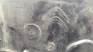 9801624380 Защита арок задняя левая (подкрылок) Citroen C4 Cactus Арт 20524818, вид 4