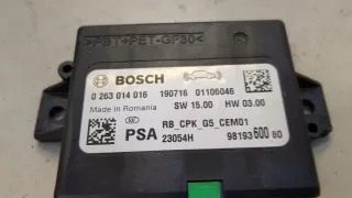 9819360080,0263014016 Блок управления парктрониками Citroen C5 Aircross Арт 20562063, вид 2