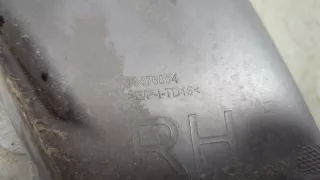 13476854 Накладка (молдинг) заднего правого крыла Citroen C3 Aircross  Арт 20600845, вид 4