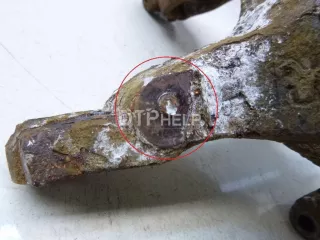 BR5S33021 Кулак поворотный передний правый Mazda 3 BK Арт AM90197254, вид 6