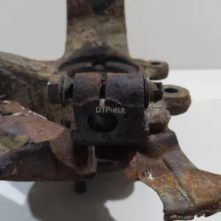 BP4L33031 Кулак поворотный передний левый Mazda 3 BK Арт AM23014720, вид 7