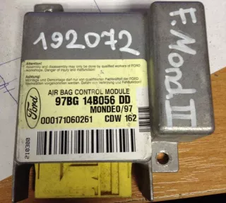 97BG14B056DD Блок AirBag Ford Mondeo 3 Арт 513, вид 1