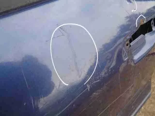  Дверь передняя левая Mitsubishi Galant 7 Арт 00036106, вид 3