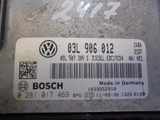 03L906012,0281017469 Блок управления ДВС Volkswagen Passat B7 Арт 2417w8969, вид 2