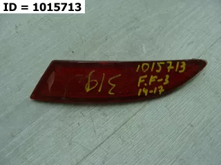 1763040 Светоотражатель (катафот) заднего бампера левый  Ford Focus 3 restailing Арт VD1015713, вид 1
