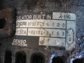 37300-3C120 Генератор Hyundai Santa FE 2 (CM) Арт 0000_300518193842, вид 4