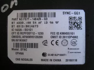 SYNC-GG1 Блок управления (другие) Ford Fusion 2 Арт 64828_1105201920548, вид 3