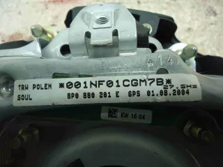 001NF01CGM7B Подушка безопасности водителя Audi A6 Allroad C5 Арт 00091267, вид 3