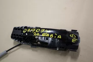 3B0837205GGRU Ручка двери нaружная задняя правая Skoda Fabia 2 Арт Z105044, вид 4