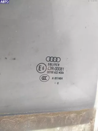  Стекло двери задней правой Audi A4 B7 Арт 52294905, вид 2