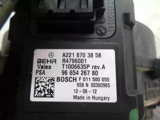2218703858 Вентилятор отопителя (моторчик печки) Mercedes SK Арт 00060924, вид 2