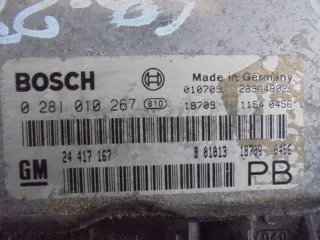 24417167 Блок управления ДВС Opel Astra G Арт 00054498, вид 2