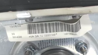 5AGA1U0220149,14913680ZL,393244098,3244098 Подушка безопасности водителя Peugeot Expert 1  Арт 6132481, вид 3
