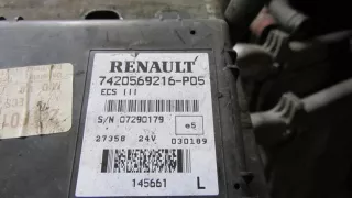 7420569216 Блок ECAS управления пневмоподвеской Renault Magnum Арт 4644, вид 2