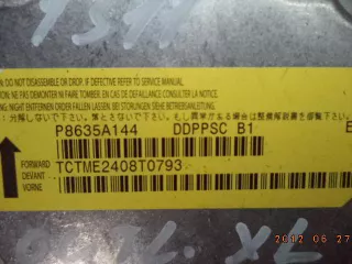 8635A144 Блок управления подушек безопасности Mitsubishi Outlander 2 Арт 00072237, вид 2