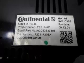 72311AJ03A,A2C53333396 Переключатель отопителя Subaru Legacy 5 Арт 00098689, вид 2