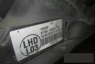 8115002E70 Фара левая Toyota Corolla E160/170/180 Арт BBBY711053, вид 5