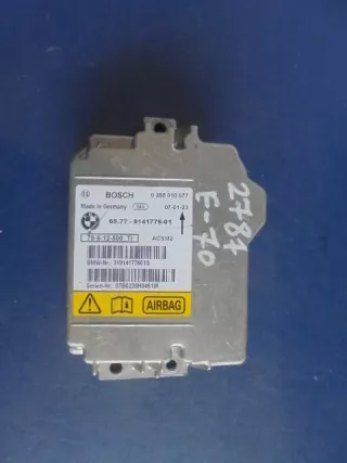 9141776,0285010077 Блок управления подушек безопасности BMW X5 E70 Арт 00013852, вид 1