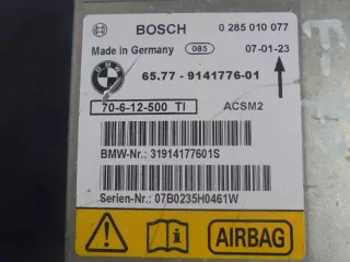 9141776,0285010077 Блок управления подушек безопасности BMW X5 E70 Арт 00013852, вид 3