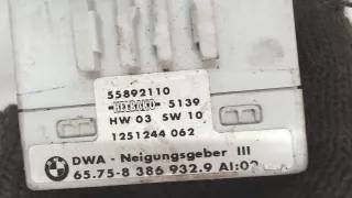 65758386932 Датчик курсовой устойчивости BMW 5 E39 Арт 432045, вид 2