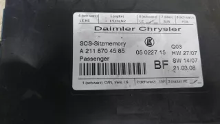 A2118704585 Блок управления сиденьем Mercedes CLS C219 Арт W14858, вид 3