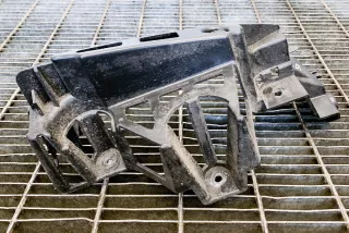 9686704580 , art694503 Кронштейн крепления бампера заднего Peugeot 508 Арт 694503, вид 4