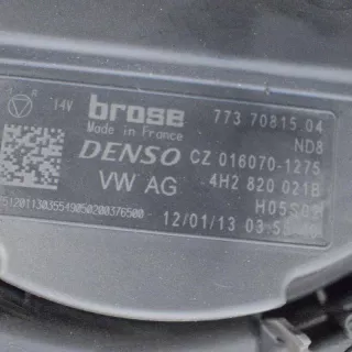 4H2820021B, CZ016070-1275 , art303846 Крыльчатка вентилятора (лопасти) Audi A7 1 (S7,RS7) Арт 303846, вид 6