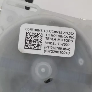 2466189-AD1018789-05-C , art475127 Ремень безопасности задний правый Tesla model S Арт 475127, вид 6