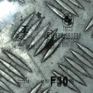 43R-001735 , art126356 Стекло двери задней правой BMW 3 F30/F31/GT F34 Арт 126356, вид 3