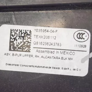1035954-04-F1043485-00-B , art444586 Обшивка салона Tesla model X Арт 444586, вид 3