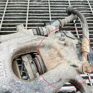 32353311C , art405815 Суппорт задний левый Nissan Qashqai 2 restailing Арт 405815, вид 8