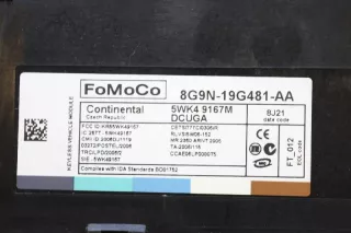 8G9N-19G481-AA , art567149 Блок комфорта Jaguar XF 250 Арт 567149, вид 3