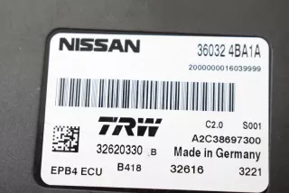 360324BA1A , art644420 Блок ручника (стояночного тормоза) Nissan X-Trail T32 Арт 644420, вид 5
