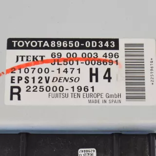225000-1961, 6900003496, 89650-0D343 , art339454 Прочая запчасть Toyota Yaris 1 Арт 339454, вид 8