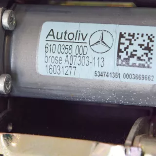 610902000K, A2128607685, 610035800D, 617112200 , art349884 Ремень безопасности передний правый Mercedes E W212 Арт 349884, вид 3