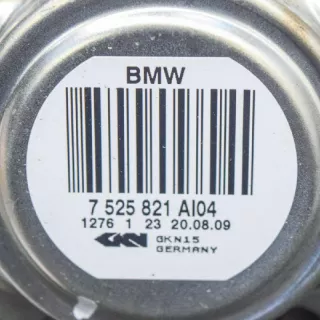 7525821 , art275205 Полуось задняя (приводной вал, ШРУС) BMW 3 E90/E91/E92/E93 Арт 275205, вид 6