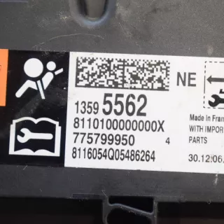 13595562 , art254489 Блок AirBag Opel Astra K Арт 254489, вид 6