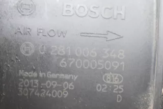 670005091, 0281006348 , art863452 Расходомер воздуха Maserati Quattroporte Арт 863452, вид 6