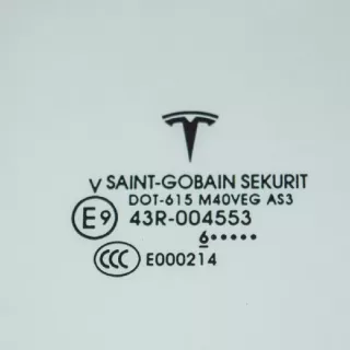 43R-004553 , art347758 Стекло двери задней правой Tesla model X Арт 347758, вид 6