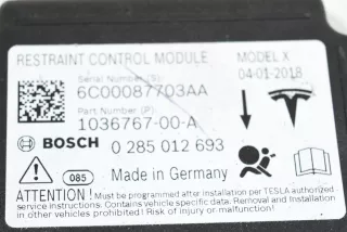 1036767-00-A, 0285012693 , art891939 Блок AirBag Tesla model X Арт 891939, вид 6