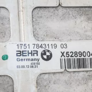 7843119 , art210237 Интеркулер BMW 6 F06/F12/F13 Арт 210237, вид 5