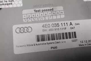 4e0910111f, 4e003511a , art875380 CD-чейнджер Audi A6 C6 (S6,RS6) Арт 875380, вид 4