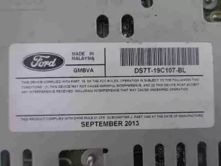 DS7T19C107BL Магнитола Ford Fusion 2 Арт 00011102, вид 5