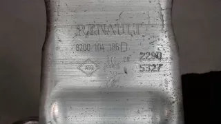 8200104186 Кронштейн крепления бампера переднего Renault Clio 3 Арт 6562952, вид 2
