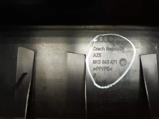 8K58634714PK, 8k5863471 кожух замка багажника Audi A4 B7 Арт 93737PM, вид 5