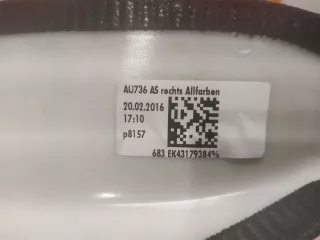 4M0867234FK23, 4M0867234 обшивка стойки верхняя Audi Q7 4M Арт 156143PM, вид 6