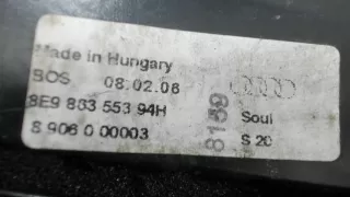 8e986355394h Шторка багажника Audi A4 B7 Арт 6758081, вид 2