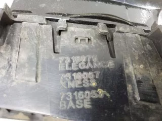 51712334708 Решетка радиатора левая  черная  BMW X6 F16 Арт L100706, вид 4